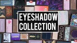 My EYESHADOW PALETTE COLLECTION: DECLUTTER & Mini REVIEWS | Jamie Paige