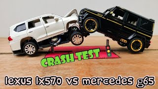 Crashes #2 : Mercedes-AMG G65 BRABUS vs Lexuss-Lx570