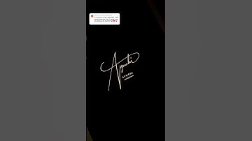 Ayushi | Signature Name Request | artbyjadmerc #signature #calligraphy #art #artbyjadmerc