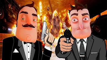 АГЕНТЫ В ТЫЛУ ВРАГА 4!ИГРА ПРИВЕТ СОСЕД ГАРРИС МОД!HELLO NEIGHBOR GARRY