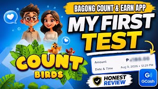 NEW APP: COUNT BIRDS APP REVIEW_Count and Earn 2 | Real Cashout Test and Result#appreview  screenshot 3