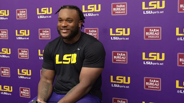 LSU Football Media Availability: Mekhi Wingo