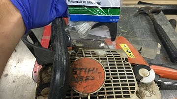 Replace Starter Rope, Stihl MS25 Chainsaw