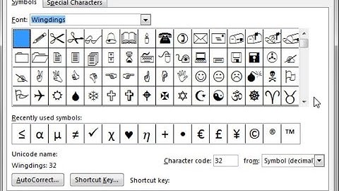 Insert a Symbol or Special Character in Word