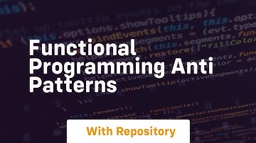 Functional programming anti patterns