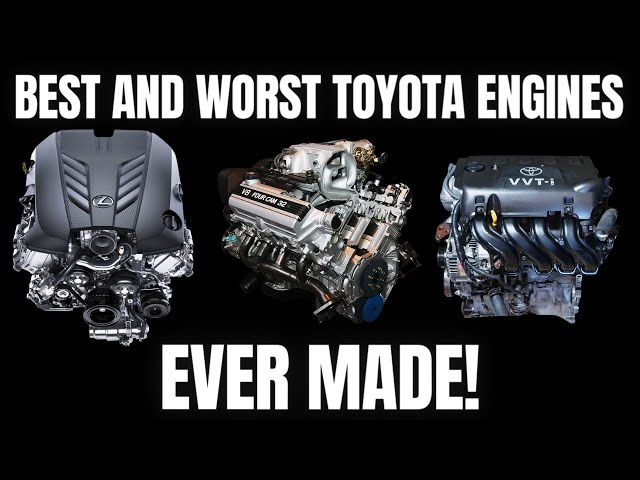These are the Best and Worst Toyota Engines Ever Made! class=