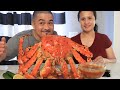 SPIDER KING CRAB MUKBANG