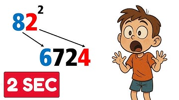 How to Square 2-Digit Numbers Mentally