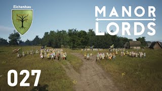 Manor Lords  Eichenhau | Folge 27  'Die Schlacht um Waldbrand (1/2)' | Early Access