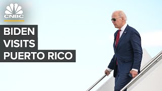 President Biden travels to Puerto Rico to survey the damage from Hurricane Fiona— 10/03/22