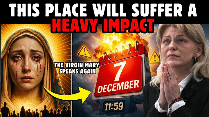 🚨MEDJUGORJE: THE VIRGIN MARY CRIED BLOOD AND WARNED ABOUT DECEMBER 7TH! VIRGIN MARY REVEALS