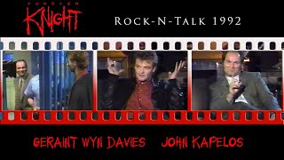 Forever Knight | Rock N Talk Interviews | Geraint Wyn Davies, John Kapelos (October 1992)