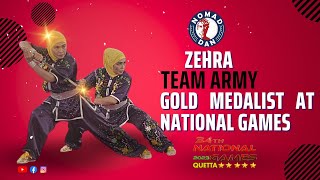 Zehra The Wushu Warrior National Games Quetta 2023
