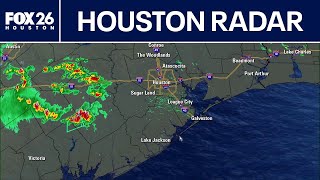 LIVE Houston weather radar (no audio)