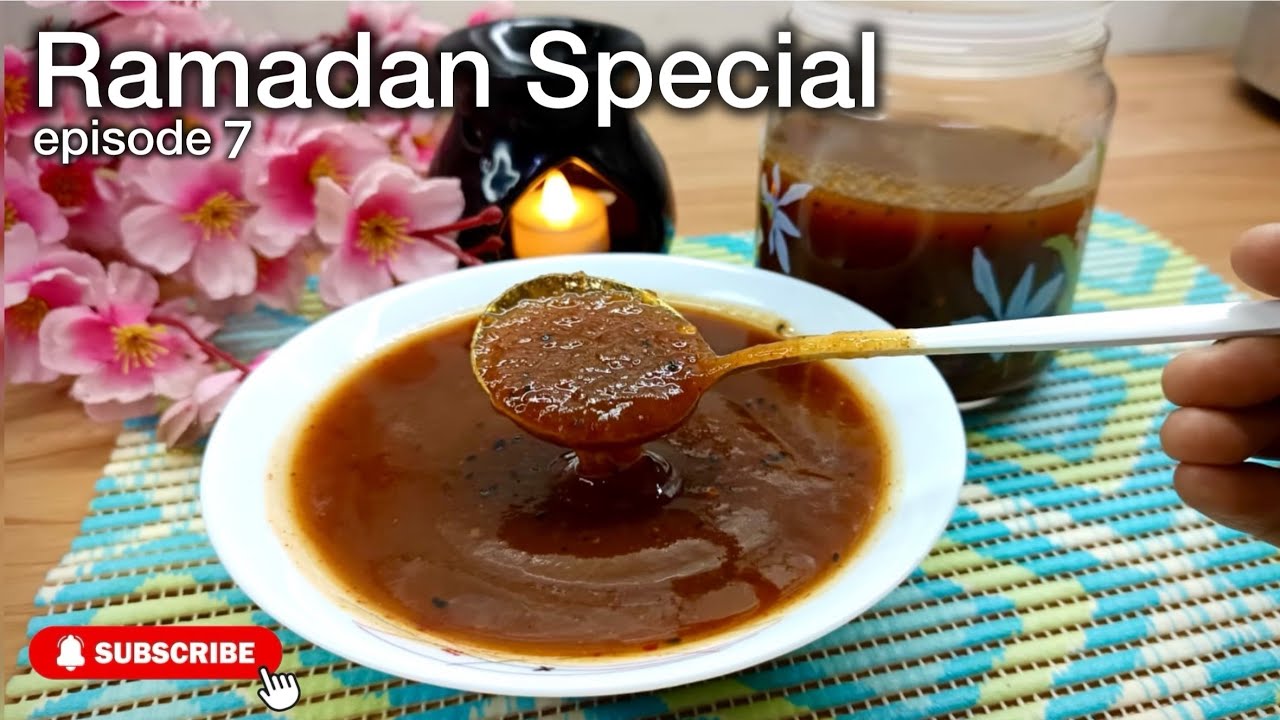 Ramadan Special Ep-8 | Imli Chutney 🌙✨ | Easy Iftar Recipe | Ramadan prep | ZaikawithZahida