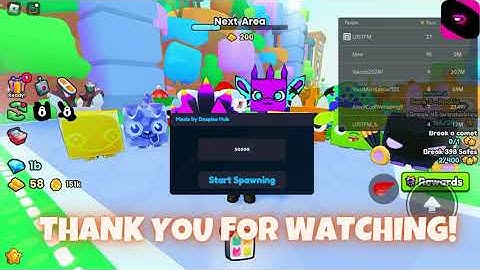 Pet Simulator 99 GEM DUPE Script  MOBILE   ROBLOX   PS99