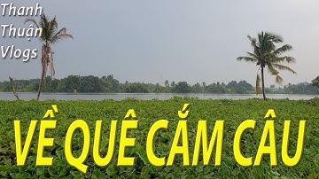 Về Quê Cắm Câu | ThanhThuậnVlogs
