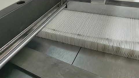 JSMRK-6-650 Full-automatic CNC Knife Pleating Machine with Pre-slitter