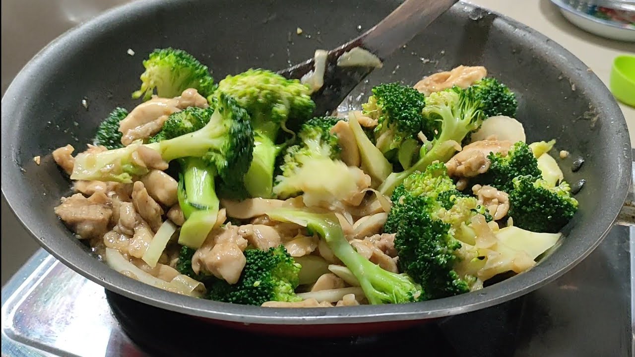 COCOK BUAT LAUK BUKA PUASA DAN SAHUR // MASAKAN BROKOLI AYAM