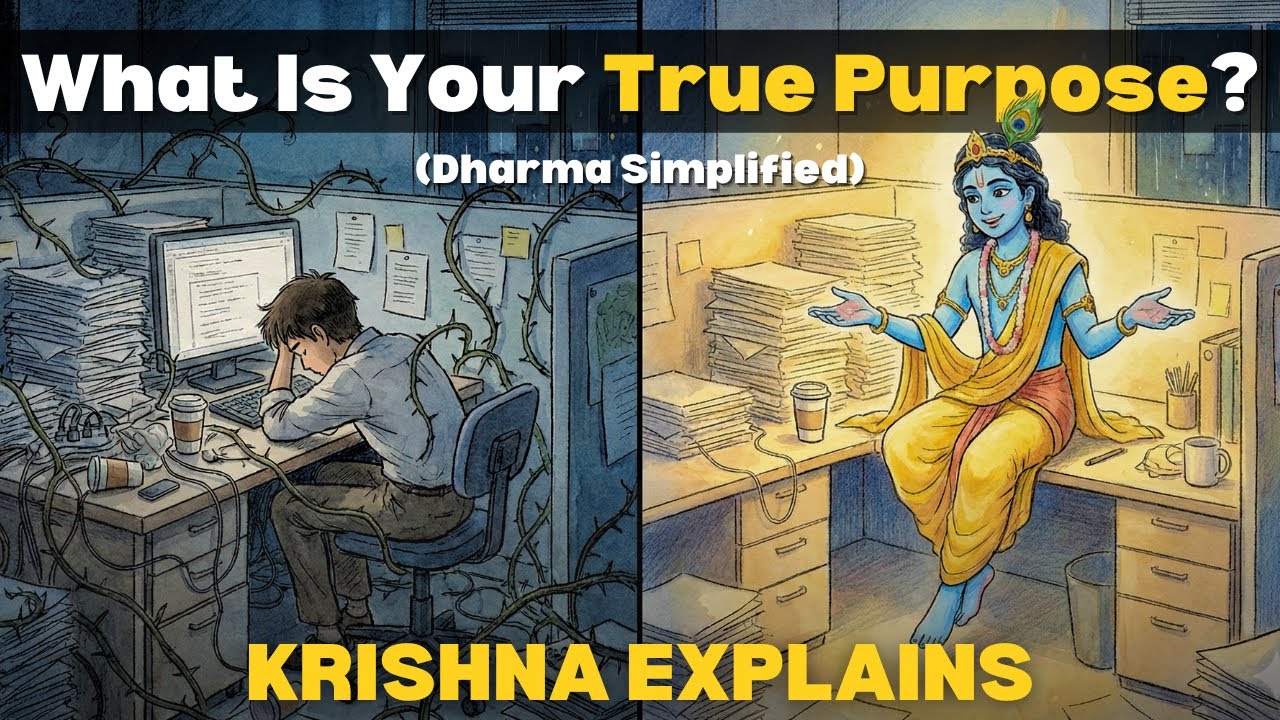 Krishna Explains: What Is Your True Purpose? (Dharma Simplified) | EPISODE 3