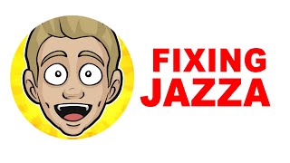 fixing JAZZA'S silly willy HANDS [the video that will end my career]
