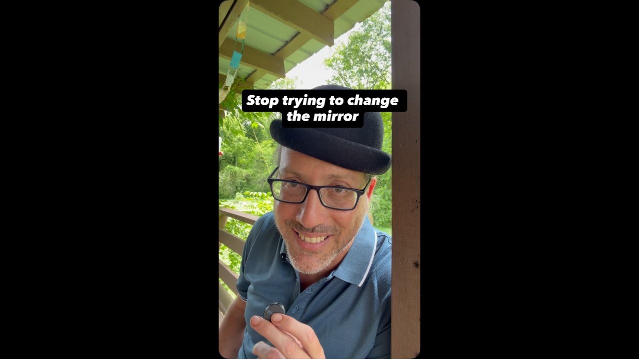 The biggest mistake people make with their challenges: they try to change the outside world