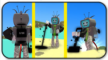 NEW Dark Matter Item Set And The Beach Vacation - Roblox Metal Detector Simulator