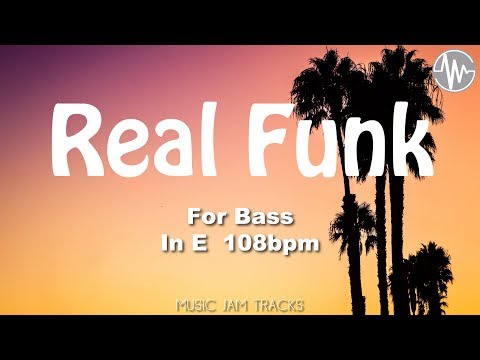 real-funk-jam-for【bass】e-major-108bpm-no-bass-backingtrack