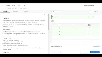 Jan Long Far from origin || CodeChef Solution