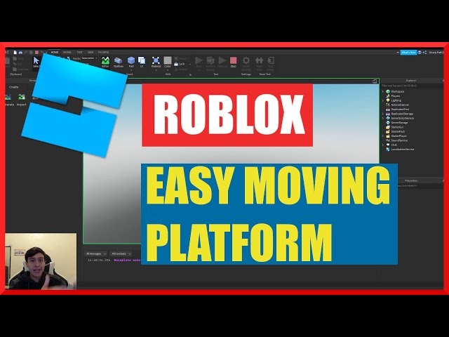 Roblox - Make a Moving Platform that Moves Players 