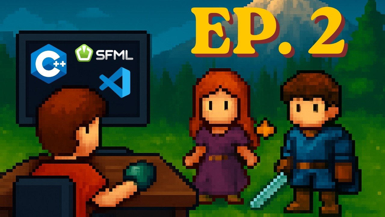Making an RPG From Scratch in C++/SFML | Ep 2: Event Handling - YouTube