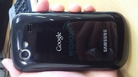 Google Nexus S First Look
