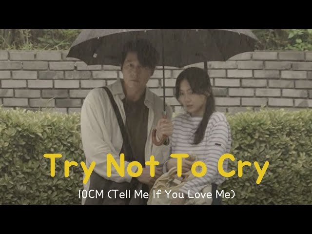 10CM - Try Not To Cry, Tell Me If Yo Love Me (사랑한다고 말해줘) OST Part 3 [Han/Eng/Rom] Lyrics class=