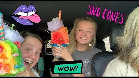 SNO CONE DATTEE!! ride along with these crazies!!