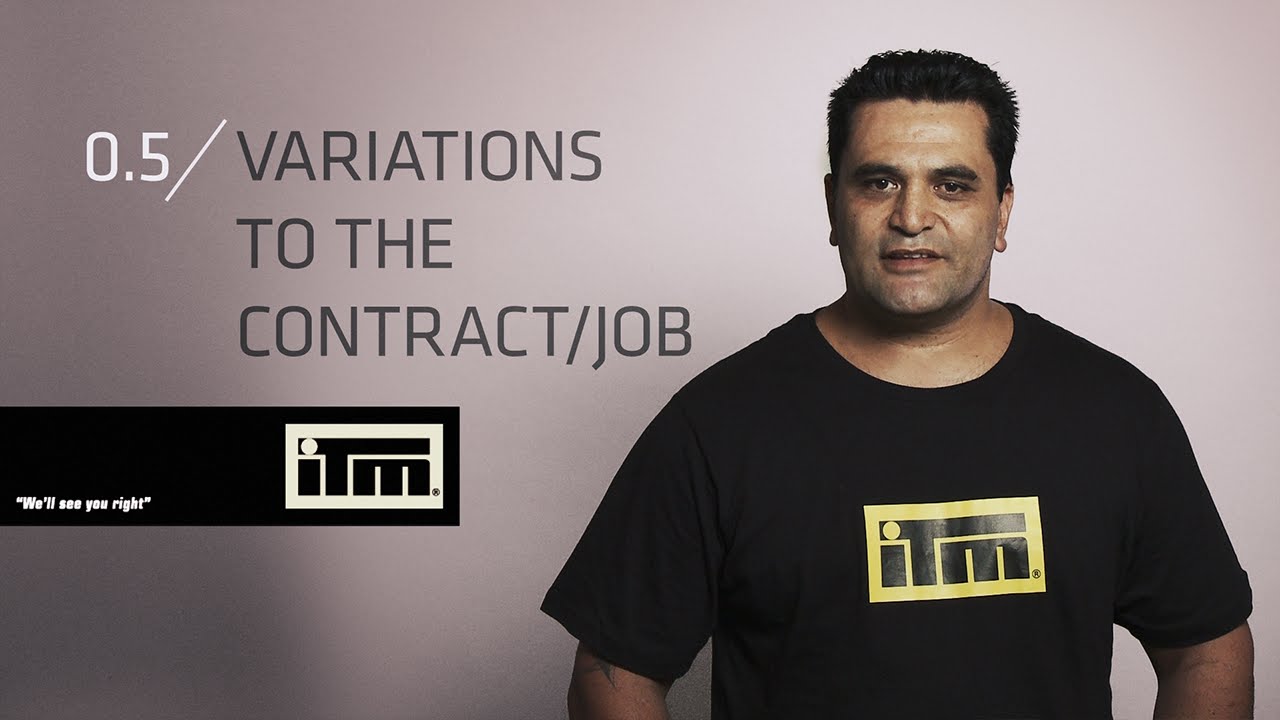 ITM Building Act Changes: Video 5 Variations