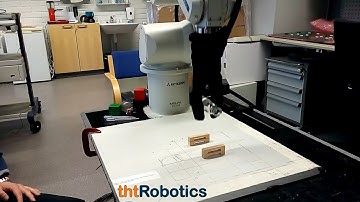 Adaptive Robotic Gripper. Grasping glass object (medicine container)