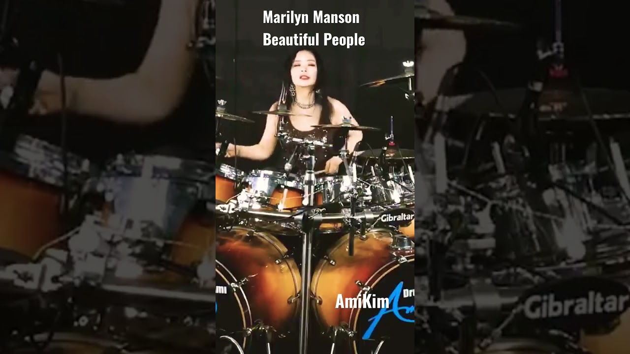 #marilynmanson - beautiful people @Ami Kim @ArtisanTurk Cymbals