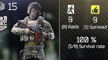 LVL 15 in 9 Raids - PERFECT TARKOV RUN (Part 1)