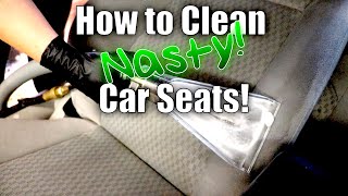 How to Deep Clean Cloth Car Seats - Easy Care Guide