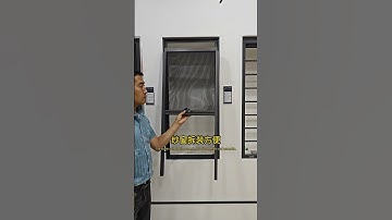 Lift Up and down diamond screen window. #qiangning