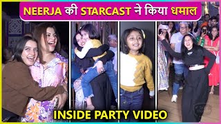 Neerja Ek Nayi Pehchaan Starcast CRAZY Dance At First Episode Screening | Kamya,Sneha,Rajveer & More