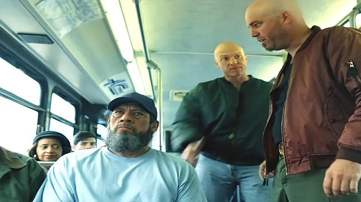 A badass old man beating up thugs on the bus for h...