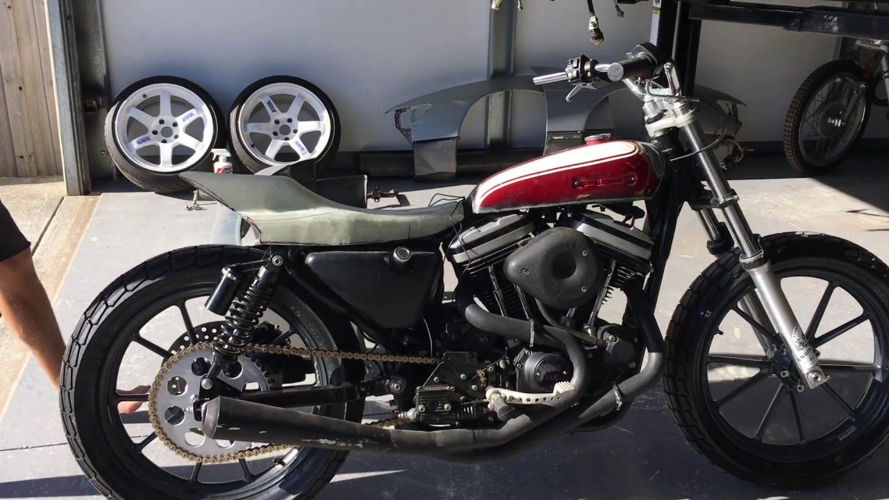 How to build a Harley Sportster flat tracker, the Mule way