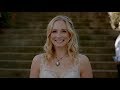 The Vampire Diaries 8x15 Caroline and Stefan's wedding, she wears Katherine's necklace