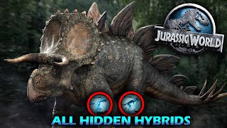 ALL The HIDDEN JURASSIC WORLD HYBRIDS We NEVER Got To See