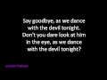 Breaking Benjamin - Dance With The Devil Lyrics