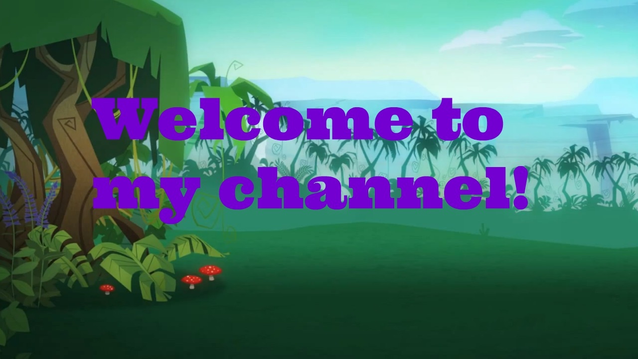 Welcome to my channel!