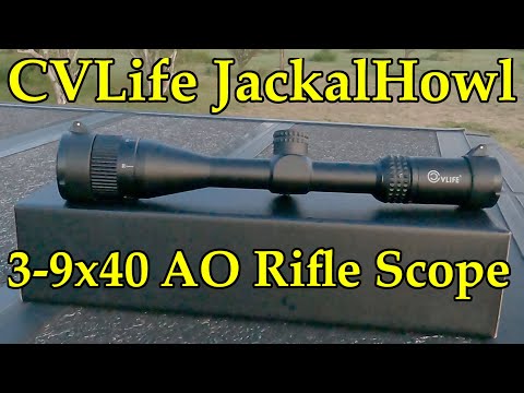 CVLIFE JackalHowl F02 3-9x40 AO Rifle Scope Unboxing