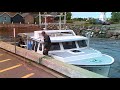 Lobster boat coming in victoria prince edward island canada