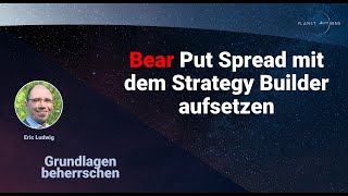 Bear Put Spread in der TWS richtig aufsetzen. screenshot 5